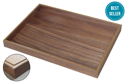 Amenities wood tray