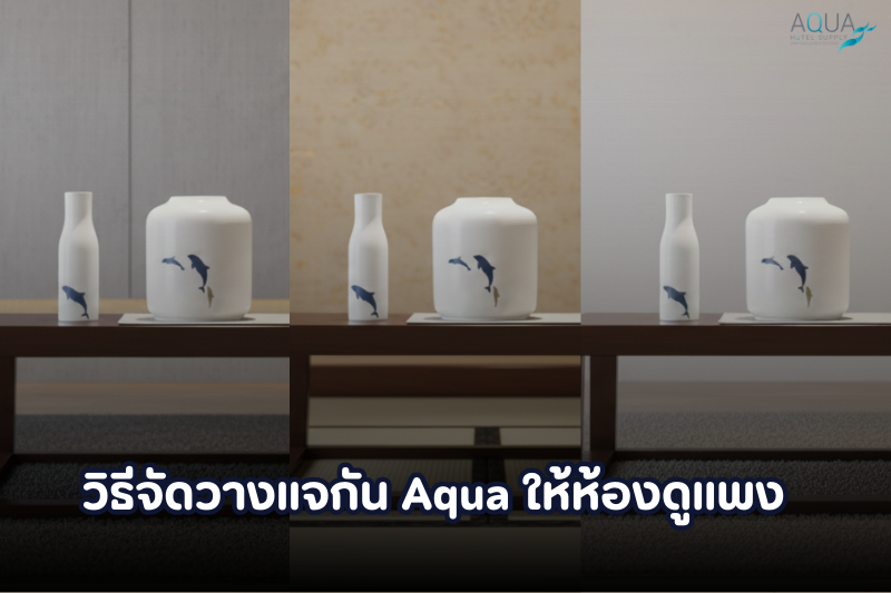 วิธีจัดวางแจกัน Aqua ให้ห้องดูแพง